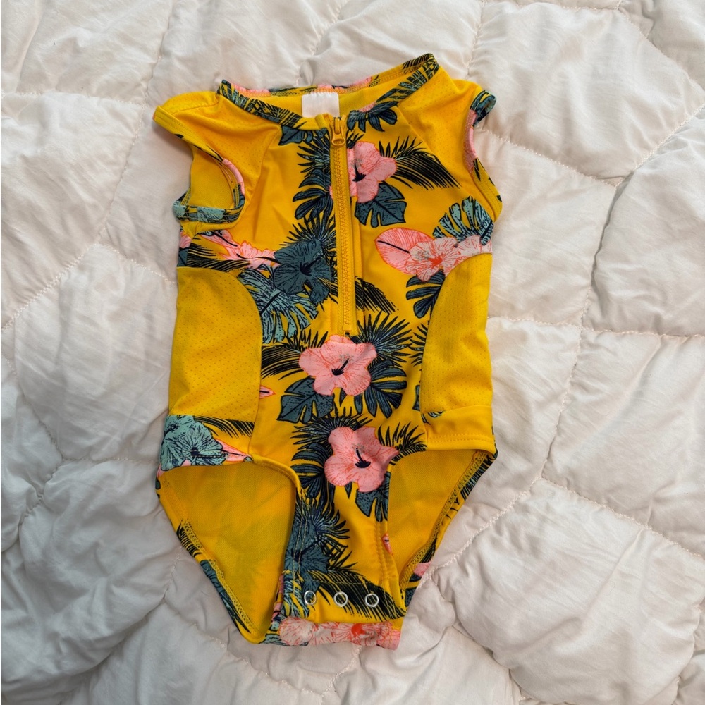 Baby girl cat & jack swimsuit 12 months